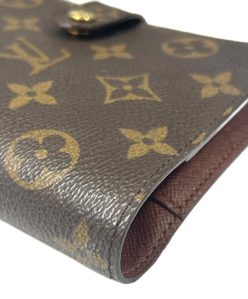 LOUIS VUITTON（ルイ ヴィトン）LOUIS VUITTON (ルイ ヴィトン) アジェンダPM手帳カバー ブラウンの古着・服飾アイテム