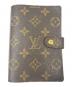 LOUIS VUITTON（ルイ ヴィトン）の古着「アジェンダPM手帳カバー」｜ブラウン
