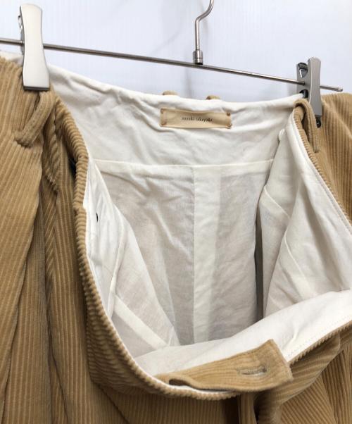 SUZUKI TAKAYUKI（スズキタカユキ）SUZUKI TAKAYUKI (スズキタカユキ) コーデュロイパンツ ベージュ サイズ:2の古着・服飾アイテム