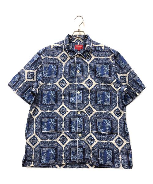 SUPREME（シュプリーム）SUPREME (シュプリーム) 22SS Regency Pajama ブルー サイズ:Lの古着・服飾アイテム