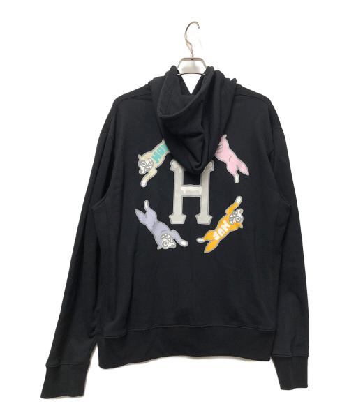 HUF（ハフ）HUF (ハフ) Ice Cream (アイスクリーム) パーカー ブラック サイズ:Lの古着・服飾アイテム