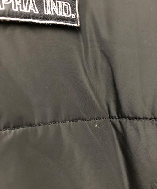 ALPHA INDUSTRIES（アルファインダストリーズ）ALPHA INDUSTRIES (アルファインダストリーズ) フライトジャケット ブラック サイズ:XLの古着・服飾アイテム
