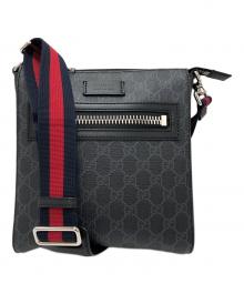 GUCCI（グッチ）の古着「スモールメッセンジャーバック　ショルダーバッグ」｜ブラック