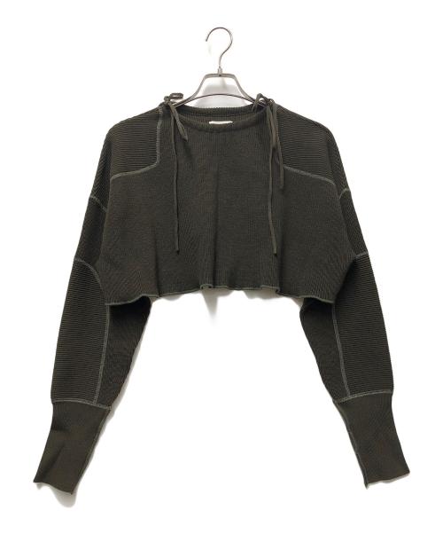 BEAMS BOY（ビームスボーイ）BEAMS BOY (ビームスボーイ) 厚手ニット オリーブ サイズ:不明の古着・服飾アイテム