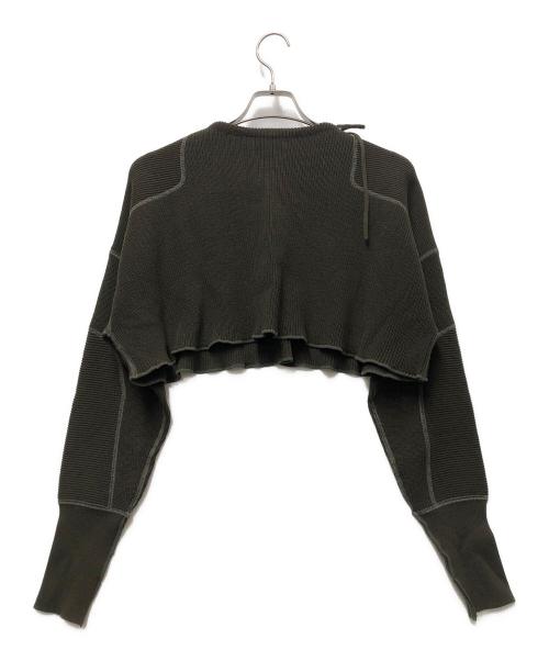 BEAMS BOY（ビームスボーイ）BEAMS BOY (ビームスボーイ) 厚手ニット オリーブ サイズ:不明の古着・服飾アイテム