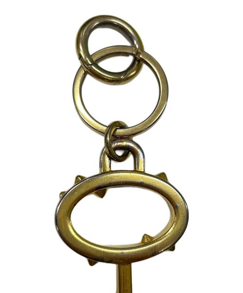 PRADA（プラダ）PRADA (プラダ) トリックメタル鍵モチーフキーリング ゴールドカラーの古着・服飾アイテム