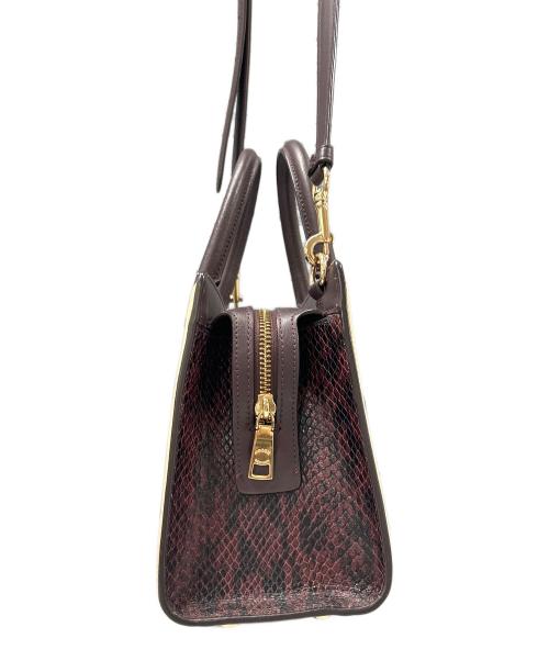 COACH（コーチ）COACH (コーチ) グレース キャリーオール・シグネチャーキャンバスバッグ ブラウンの古着・服飾アイテム