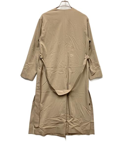 BEAUTY&YOUTH（ビューティーアンドユース）BEAUTY&YOUTH (ビューティーアンドユース) ラチネカラーレスサイドスリットコート ベージュ サイズ:Sの古着・服飾アイテム