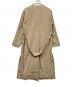 BEAUTY&YOUTH (ビューティーアンドユース) ラチネカラーレスサイドスリットコート ベージュ サイズ:S：6000円