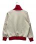 adidas (アディダス) トラックジャケット ベージュ×レッド サイズ:4号：12000円