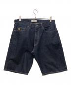A BATHING APEア ベイシング エイプ）の古着「デニムハーフパンツ」｜インディゴ