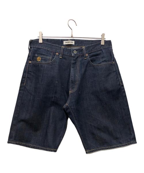 A BATHING APE（ア ベイシング エイプ）A BATHING APE (ア ベイシング エイプ) デニムハーフパンツ インディゴ サイズ:Mの古着・服飾アイテム