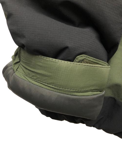 F/CE.（エフシーイー）F/CE. (エフシーイー) NANGA (ナンガ) ダウンジャケット グリーン×ブラック サイズ:Lの古着・服飾アイテム