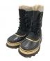 SOREL（ソレル）の古着「レースアップスノーブーツ」｜ブラック×ベージュ