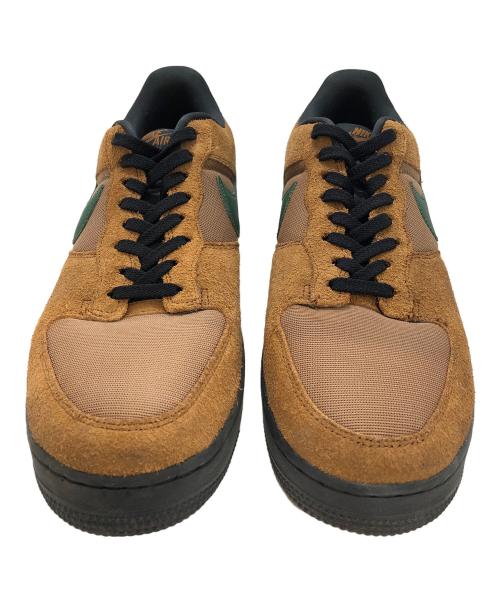 NIKE（ナイキ）NIKE (ナイキ) AIR FORCE1 LOW（エアフォースワンロー） ブラウン×グリーン サイズ:UK9の古着・服飾アイテム