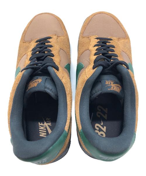 NIKE（ナイキ）NIKE (ナイキ) AIR FORCE1 LOW（エアフォースワンロー） ブラウン×グリーン サイズ:UK9の古着・服飾アイテム