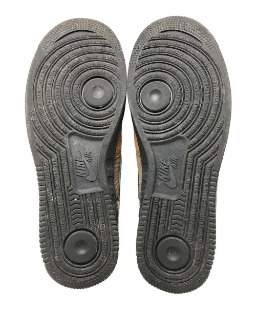 NIKE（ナイキ）NIKE (ナイキ) AIR FORCE1 LOW（エアフォースワンロー） ブラウン×グリーン サイズ:UK9の古着・服飾アイテム