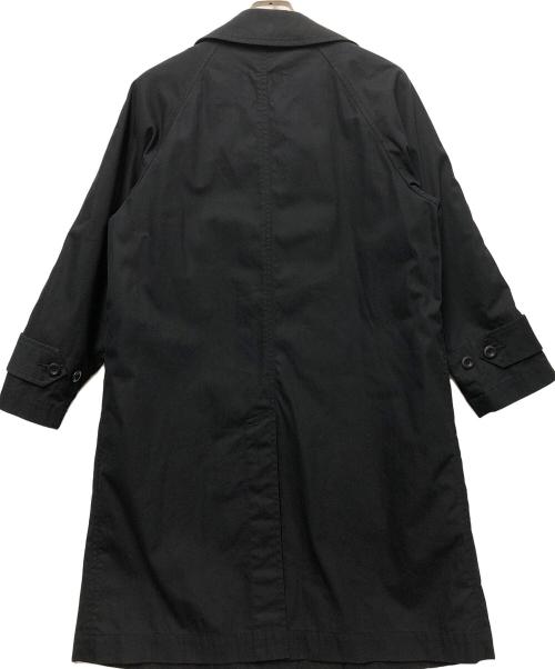 MHL（エムエイチエル）MHL (エムエイチエル) コットンナイロンツイルステンカラーコート ブラック サイズ:1の古着・服飾アイテム