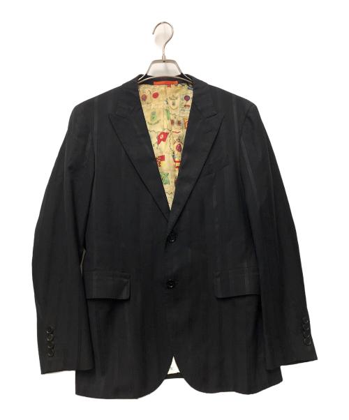 PAUL SMITH（ポールスミス）Paul Smith (ポールスミス) テーラードジャケット ブラック サイズ:Mの古着・服飾アイテム