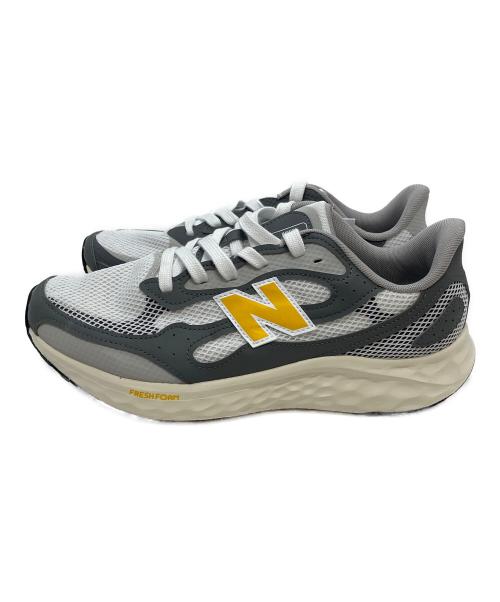 NEW BALANCE（ニューバランス）NEW BALANCE (ニューバランス) ローカットスニーカー グレー×ホワイト サイズ:27.5の古着・服飾アイテム