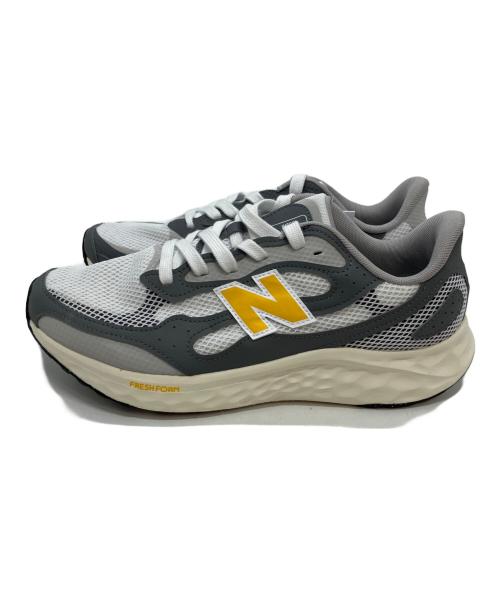 NEW BALANCE（ニューバランス）NEW BALANCE (ニューバランス) ローカットスニーカー グレー×ホワイト サイズ:27.5の古着・服飾アイテム