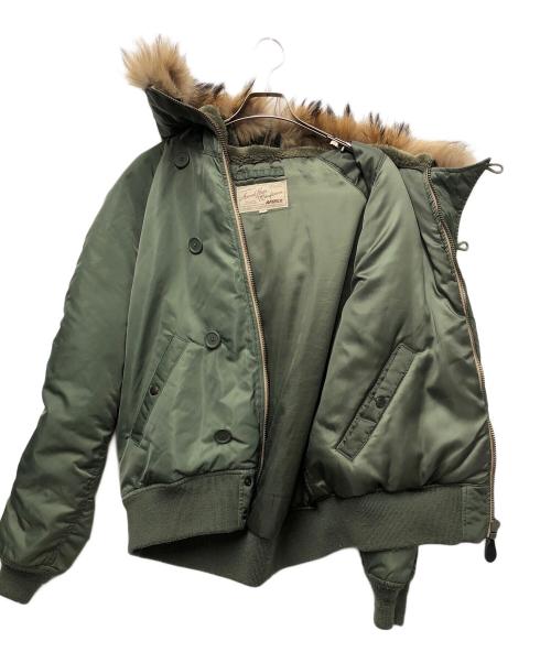 AVIREX（アヴィレックス）AVIREX (アヴィレックス) N-2Bジャケット グリーン サイズ:2XLの古着・服飾アイテム