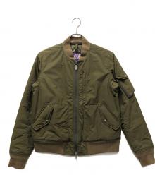 THE NORTHFACE PURPLELABEL（ザ・ノースフェイス パープルレーベル）の古着「ボンバージャケット」｜カーキ