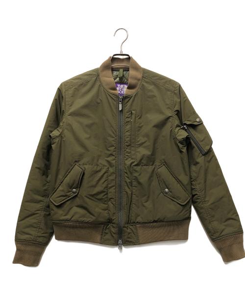 THE NORTHFACE PURPLELABEL（ザ・ノースフェイス パープルレーベル）THE NORTHFACE PURPLELABEL (ザ・ノースフェイス パープルレーベル) ボンバージャケット カーキ サイズ:Sの古着・服飾アイテム