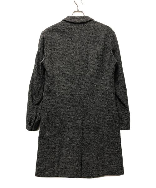 EMPORIO ARMANI（エンポリオアルマーニ）EMPORIO ARMANI (エンポリオアルマーニ) チェスターコート グレー サイズ:48の古着・服飾アイテム