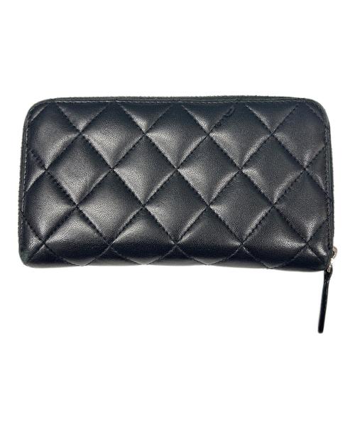 CHANEL（シャネル）CHANEL (シャネル) マトラッセコインケース ブラックの古着・服飾アイテム