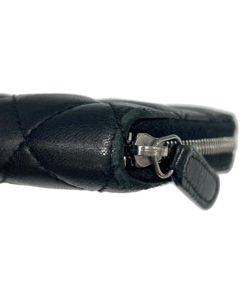 CHANEL（シャネル）CHANEL (シャネル) マトラッセコインケース ブラックの古着・服飾アイテム