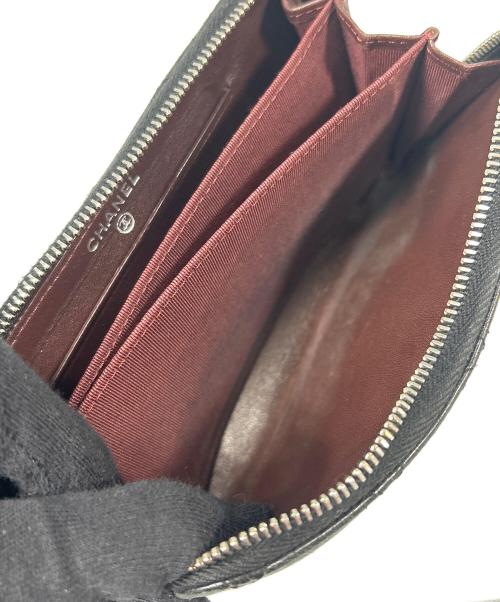 CHANEL（シャネル）CHANEL (シャネル) マトラッセコインケース ブラックの古着・服飾アイテム