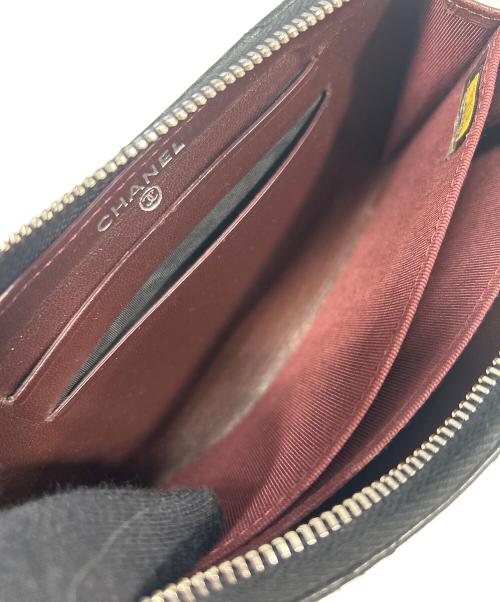 CHANEL（シャネル）CHANEL (シャネル) マトラッセコインケース ブラックの古着・服飾アイテム