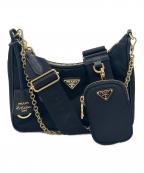 PRADAプラダ）の古着「Re-Edition 2005 Re-Nylon Bag(リエディション 2005 リナイロン バッグ)」｜ブラック