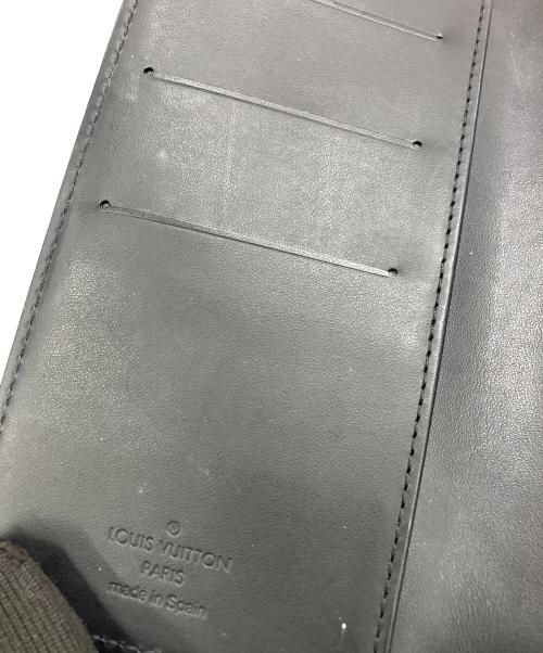 LOUIS VUITTON（ルイ ヴィトン）LOUIS VUITTON (ルイ ヴィトン) モノグラムマット　アジェンダポッシュ手帳カバー ブラックの古着・服飾アイテム