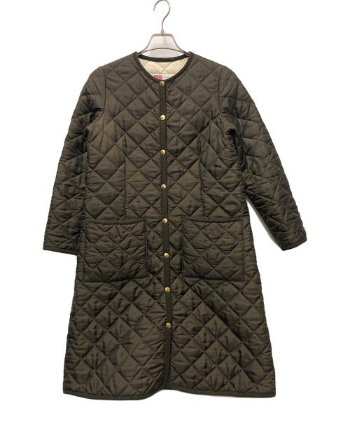 Traditional Weatherwear（トラディショナルウェザーウェア）Traditional Weatherwear (トラディショナルウェザーウェア) キルティングコート ブラウン サイズ:34の古着・服飾アイテム