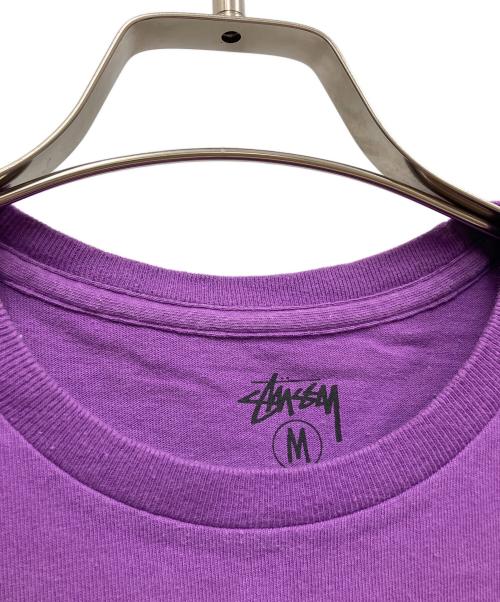 stussy（ステューシー）stussy (ステューシー) 半袖カットソー パープル サイズ:Mの古着・服飾アイテム