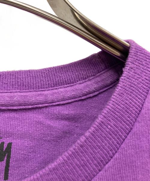 stussy（ステューシー）stussy (ステューシー) 半袖カットソー パープル サイズ:Mの古着・服飾アイテム