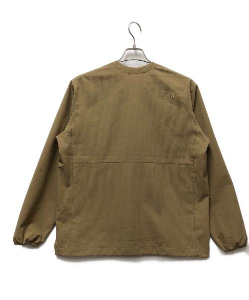 THE NORTH FACE（ザ ノース フェイス）THE NORTH FACE (ザ ノース フェイス) 薄手カーディガン ベージュ サイズ:XSの古着・服飾アイテム