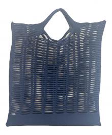 GOOD GOODS ISSEY MIYAKE（グッドグッズ イッセイミヤケ）の古着「MOKKOハンドバッグ」｜ネイビー