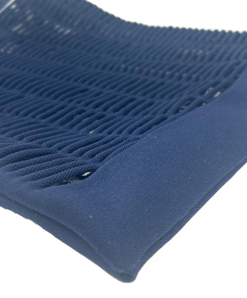 GOOD GOODS ISSEY MIYAKE（グッドグッズ イッセイミヤケ）GOOD GOODS ISSEY MIYAKE (グッドグッズ イッセイミヤケ) MOKKOハンドバッグ ネイビーの古着・服飾アイテム