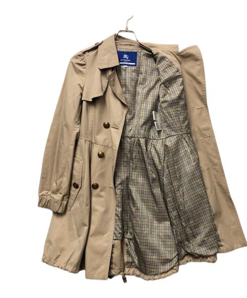 BURBERRY BLUE LABEL（バーバリー ブルー レーベル）BURBERRY BLUE LABEL (バーバリーロンドンブルーレーベル) トレンチコート ベージュ サイズ:Mの古着・服飾アイテム