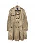 BURBERRY BLUE LABEL（バーバリーロンドンブルーレーベル）の古着「トレンチコート」｜ベージュ