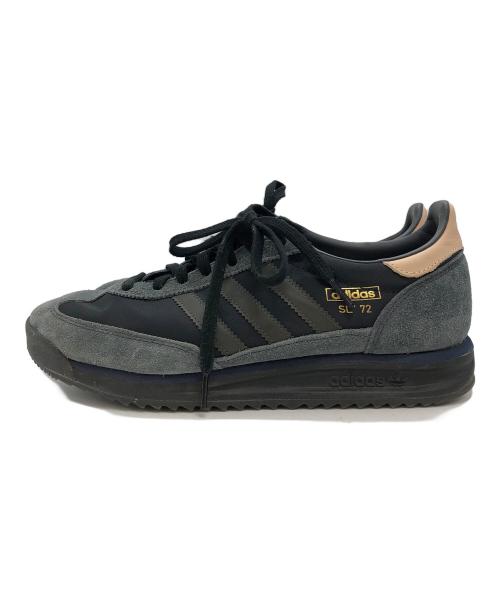 adidas（アディダス）adidas (アディダス) ローカットスニーカー ブラック×グレー サイズ:28.5の古着・服飾アイテム