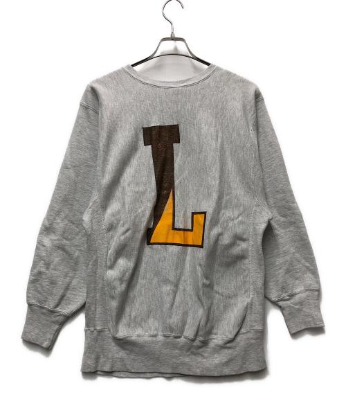 Champion（チャンピオン）Champion (チャンピオン) プリントスウェット グレー サイズ:XLの古着・服飾アイテム