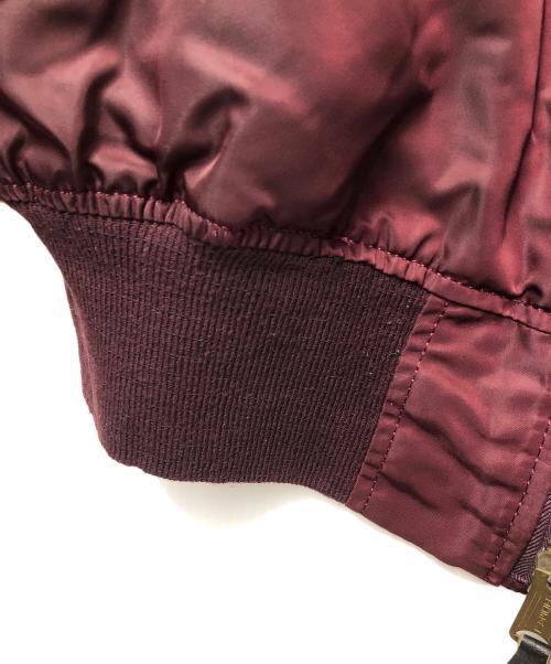 ALPHA（アルファ）ALPHA (アルファ) MA-1ジャケット パープル サイズ:Mの古着・服飾アイテム