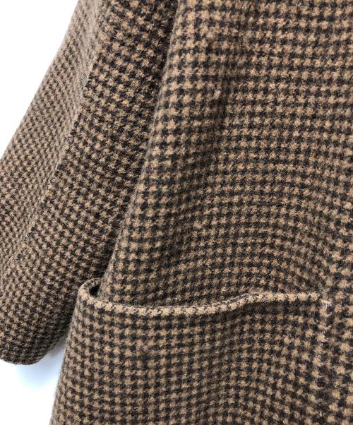 TODAYFUL（トゥデイフル）TODAYFUL (トゥデイフル) オーバーチェックコート ブラウン サイズ:Sの古着・服飾アイテム