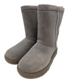 UGG（アグ）の古着「クラシックショートウォータープルーフムートンブーツ」｜グレー