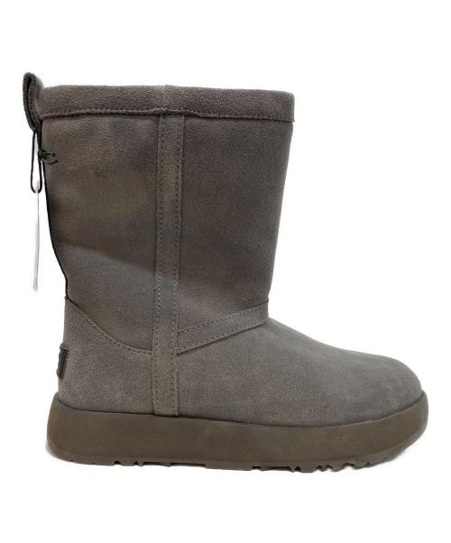UGG（アグ）UGG (アグ) クラシックショートウォータープルーフムートンブーツ グレー サイズ:UK3の古着・服飾アイテム