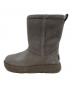 UGG (アグ) クラシックショートウォータープルーフムートンブーツ グレー サイズ:UK3：8000円